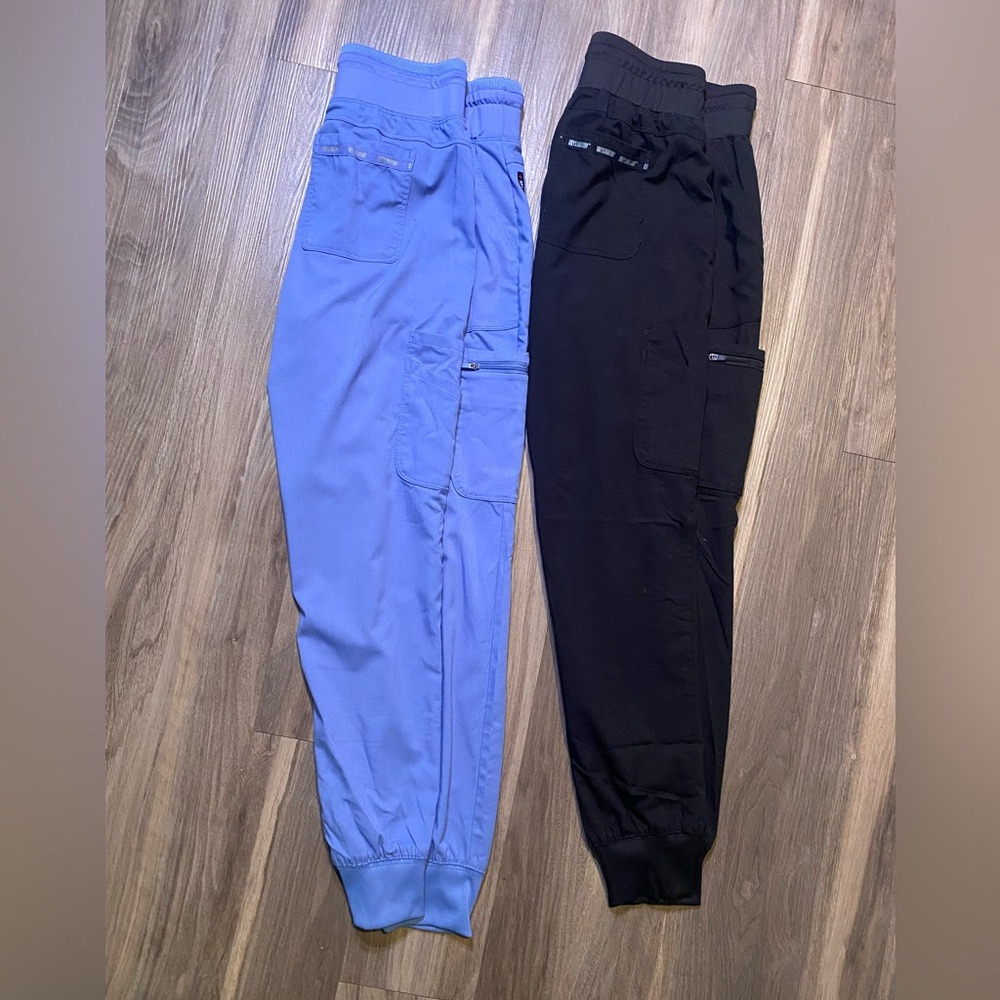 Greys Anatomy by Barco Spandex Stretch Scrub Pants, 2 pair